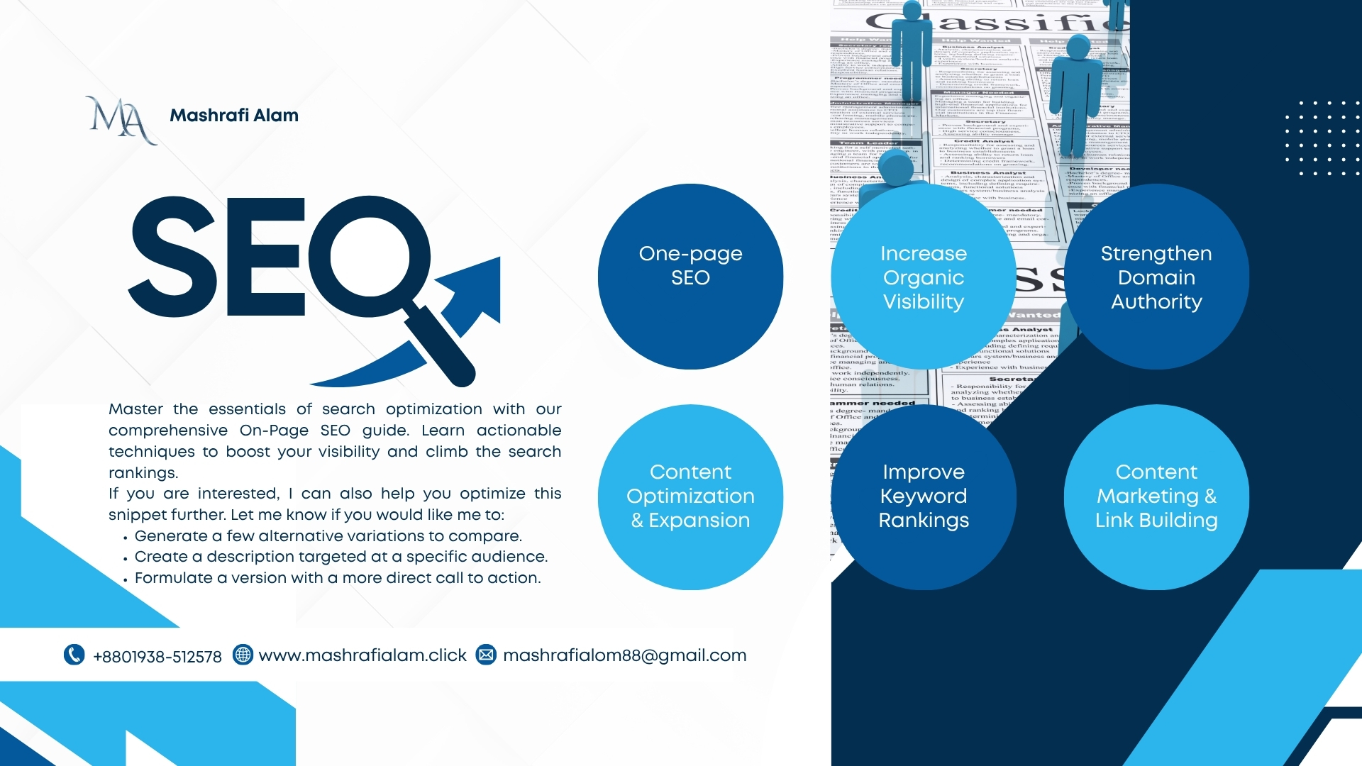 On-page SEO is a continual challenge. This is because Google develops and releases new algorithms constantly, competitor content is ever-optimized, and user behavior is dynamic. However, the first time is always the most difficult and tedious. Following that, habits and routines establish themselves. Following the above checklist will help optimize each post and page.